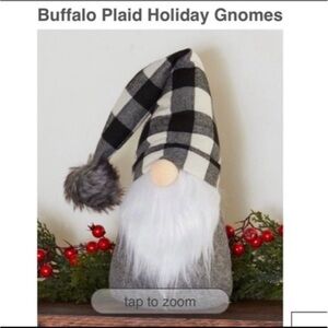 Christmas Buffalo Plaid Holiday Gnome